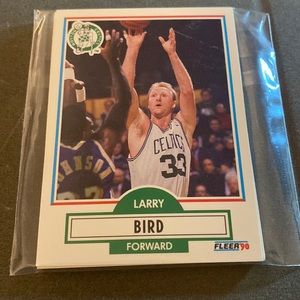 Boston Celtics Fleer 1990 Multipack of Cards
